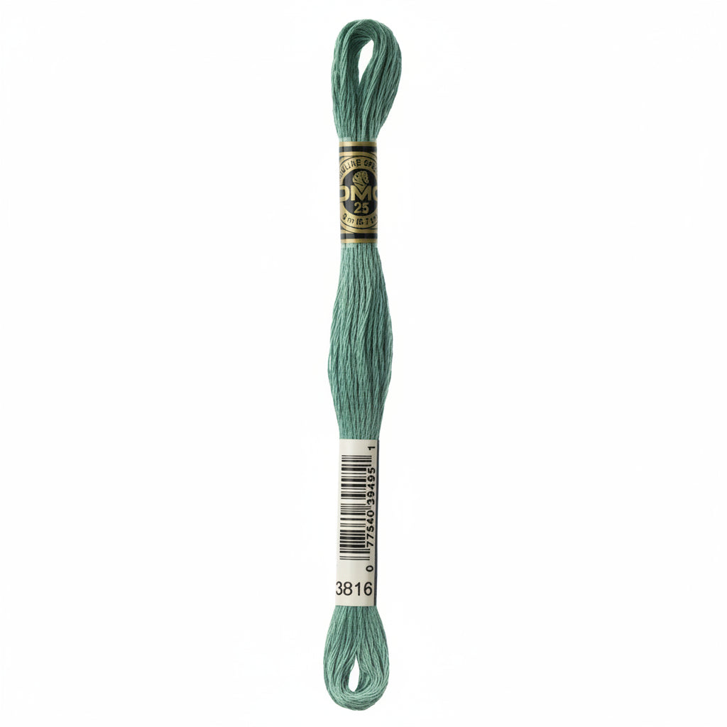 DMC Threads DMC Stranded Cotton Code 3816  - The Sewing Studio