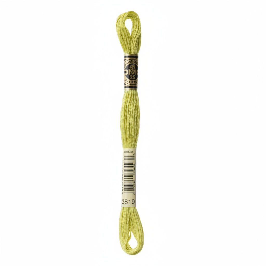 DMC Threads DMC Stranded Cotton Code 3819  - The Sewing Studio
