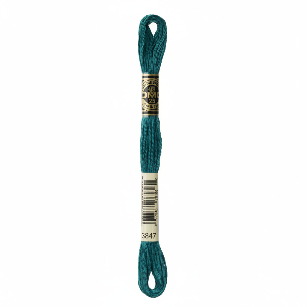DMC Threads DMC Stranded Cotton Code 3847  - The Sewing Studio