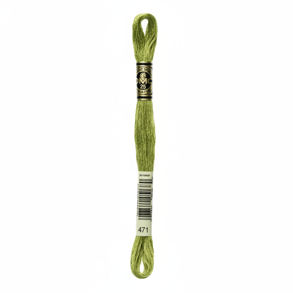 DMC Threads DMC Stranded Cotton Code 471  - The Sewing Studio