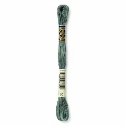 DMC Threads DMC Stranded Cotton Code 501  - The Sewing Studio