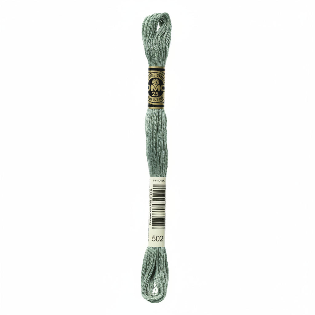 DMC Threads DMC Stranded Cotton Code 502  - The Sewing Studio
