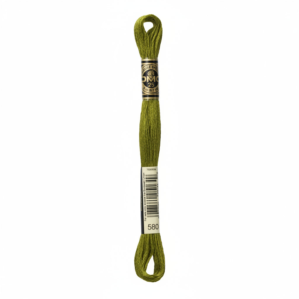DMC Threads DMC Stranded Cotton Code 580  - The Sewing Studio