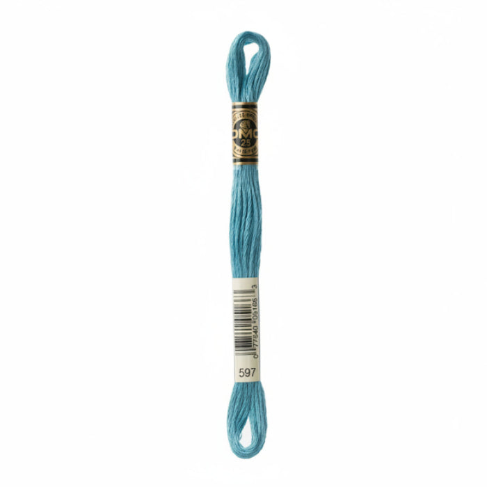 DMC Threads DMC Stranded Cotton Code 597  - The Sewing Studio