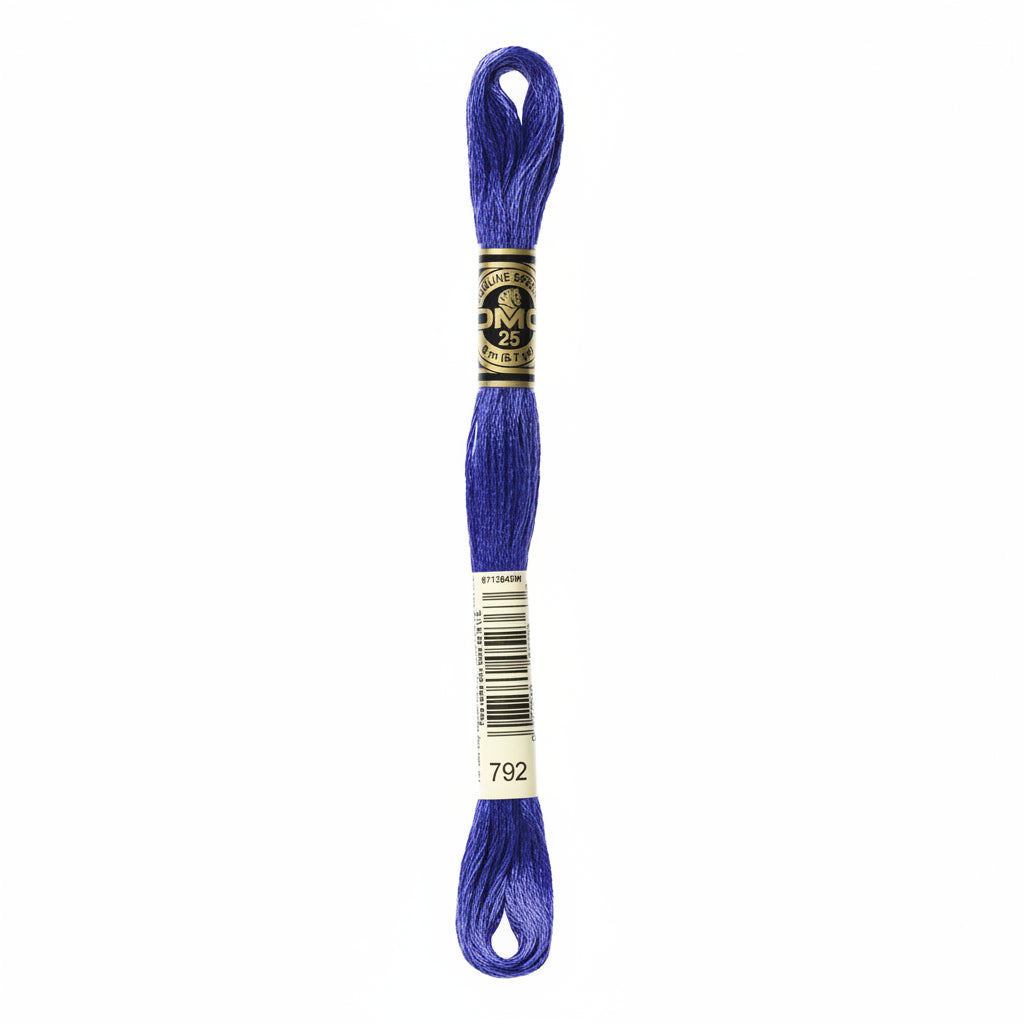 DMC Threads DMC Stranded Cotton Code 792  - The Sewing Studio