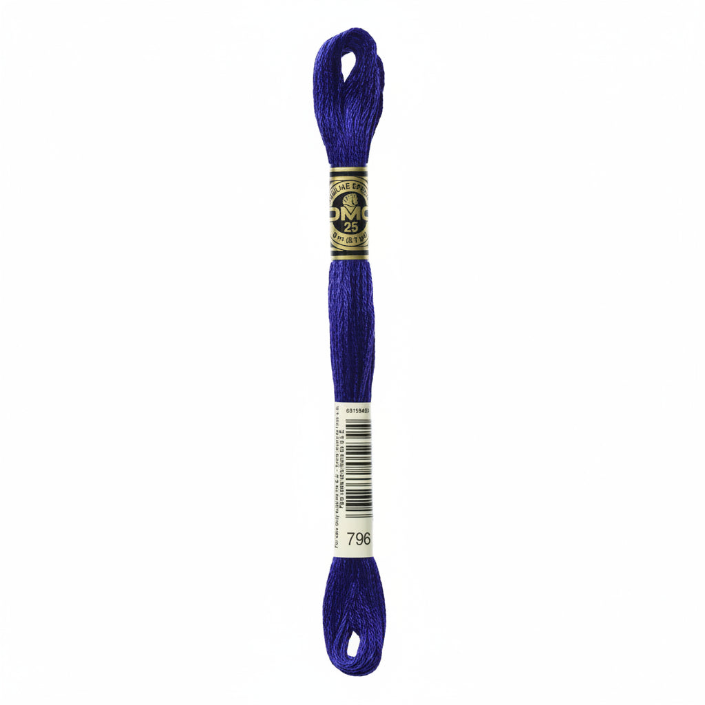 DMC Threads DMC Stranded Cotton Code 796  - The Sewing Studio