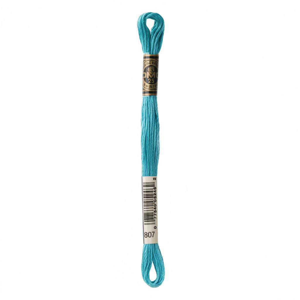 DMC Threads DMC Stranded Cotton Code 807  - The Sewing Studio