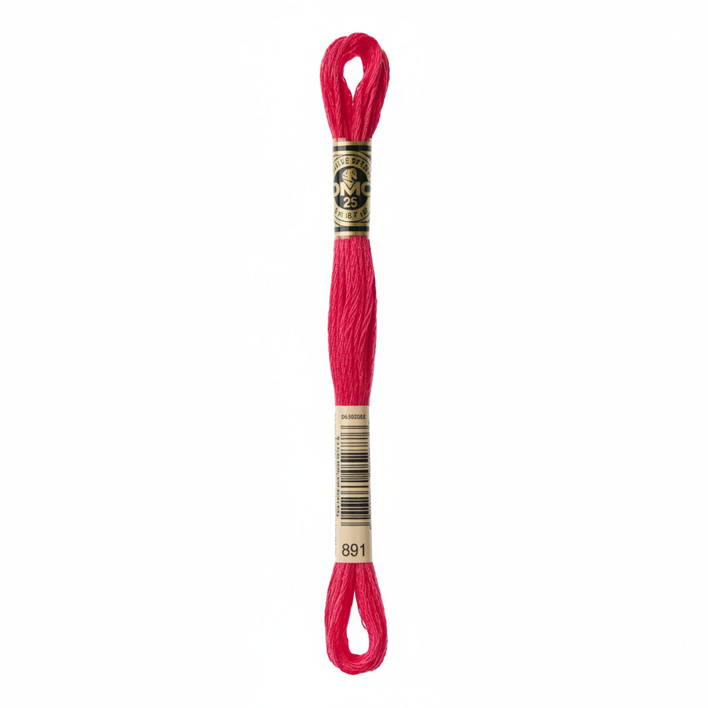 DMC Threads DMC Stranded Cotton Code 891  - The Sewing Studio