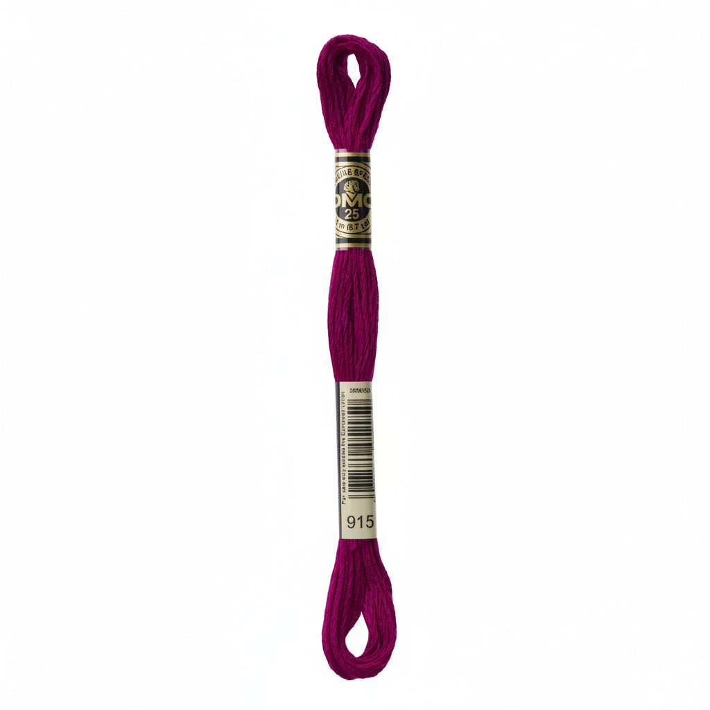 DMC Threads DMC Stranded Cotton Code 915  - The Sewing Studio