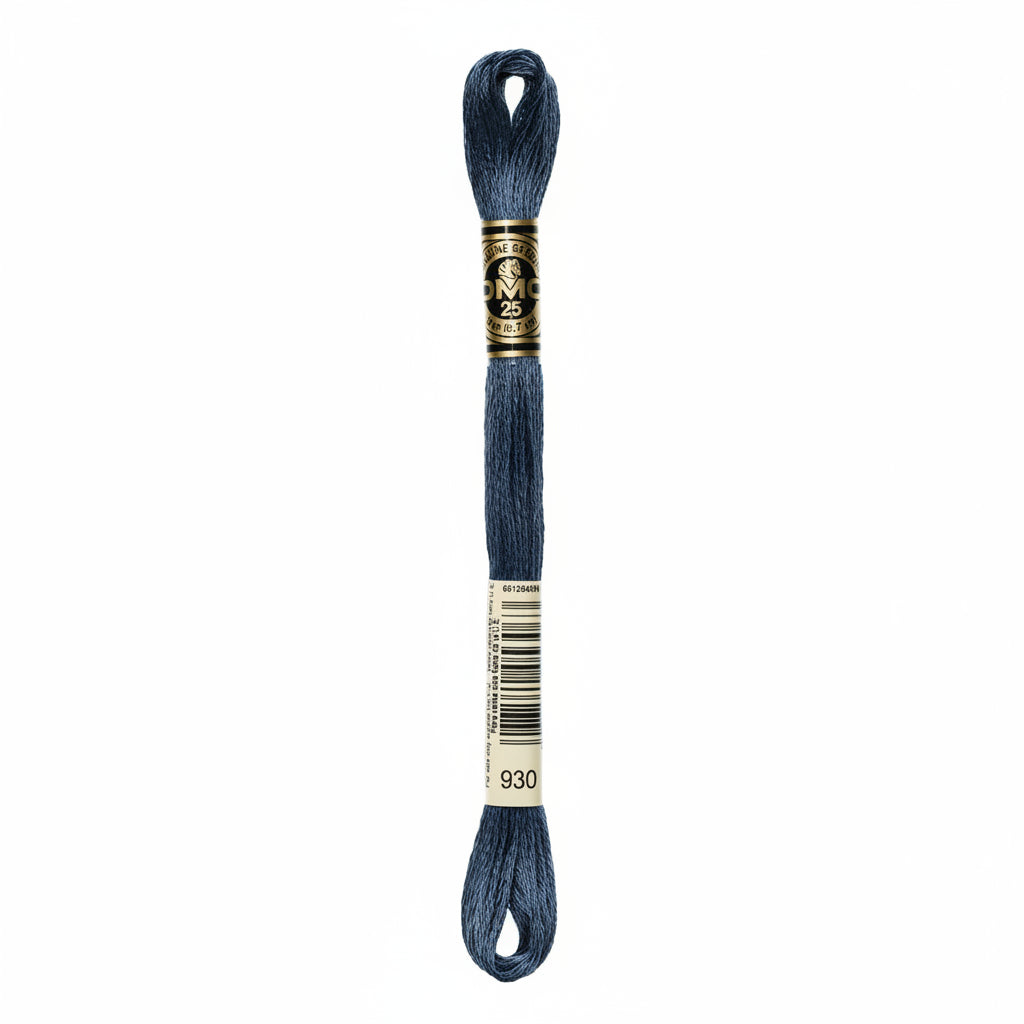 DMC Threads DMC Stranded Cotton Code 930.  - The Sewing Studio