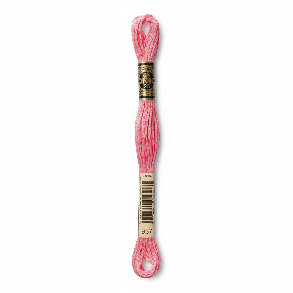 DMC Threads DMC Stranded Cotton Code 957  - The Sewing Studio