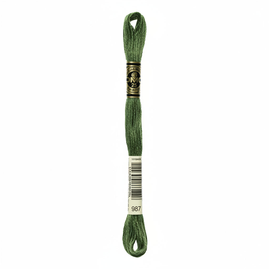 DMC Threads DMC Stranded Cotton Code 987  - The Sewing Studio