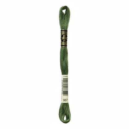 DMC Threads DMC Stranded Cotton Code 987  - The Sewing Studio