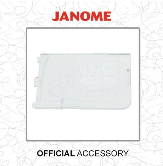 Elna Sewing Machine Accessories Janome Slide Plate (Oblong 3 Lugs) 809136100  - The Sewing Studio