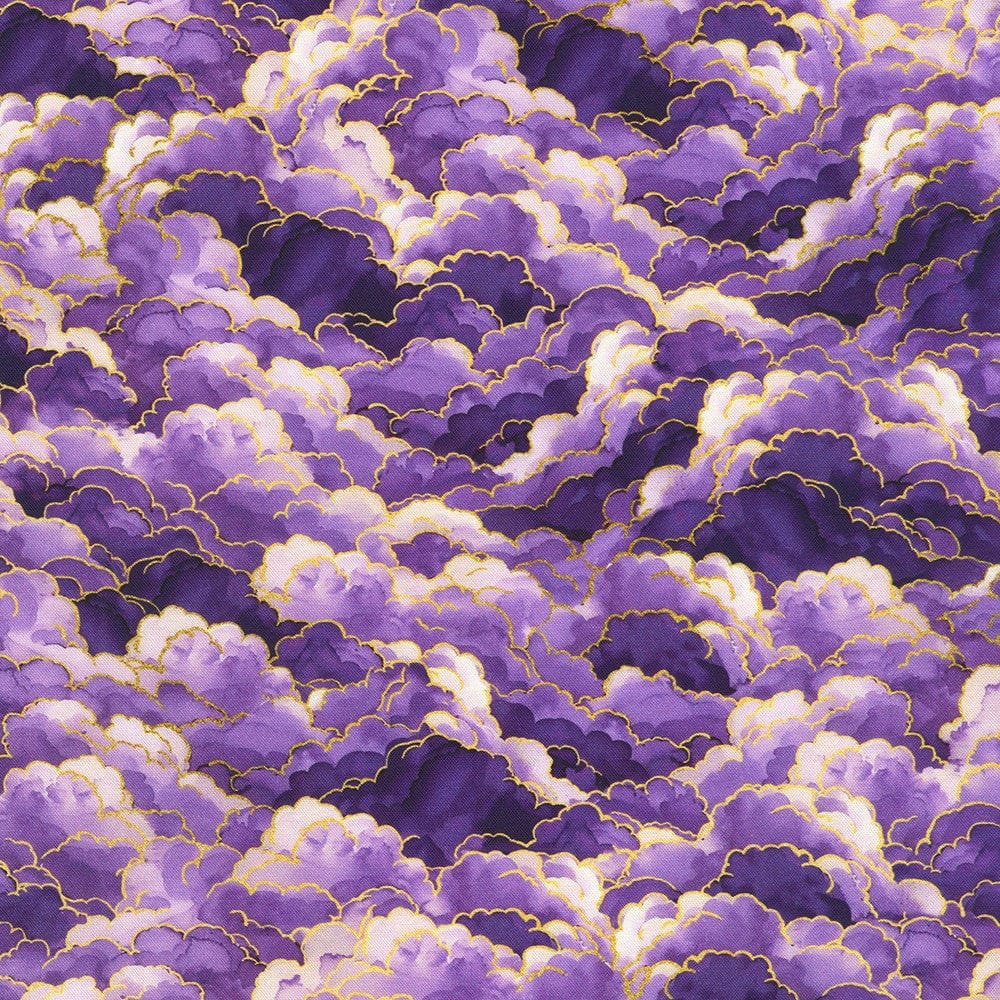 Multi-coloured Celestial EQS Fabric Robert Kauffman Stardust - The Sewing Studio