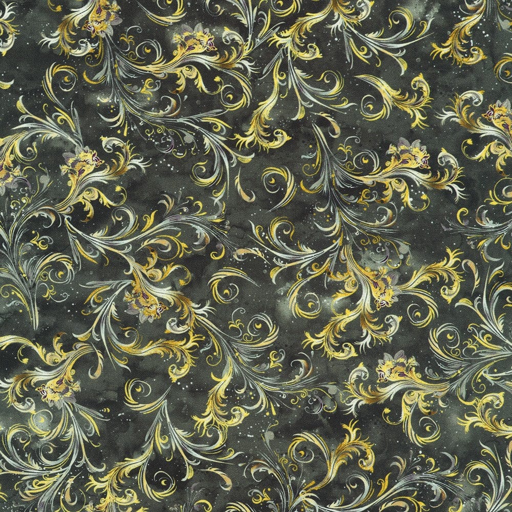 Multi-coloured Celestial EQS Fabric Robert Kauffman Stardust - The Sewing Studio