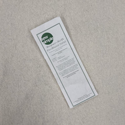 EQS Fabric Wadding Super Soft Recycled Wadding 70/30% Cotton/Polyester 90 Inch Wide  - The Sewing Studio