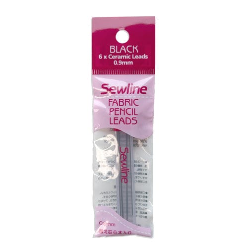 EQS Pens Pencils Markers Sewline Fabric Pencil Refill Case: Black  - The Sewing Studio
