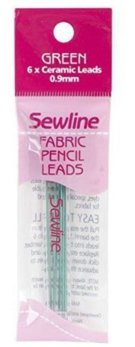 EQS Pens Pencils Markers Sewline Fabric Pencil Refill Case: Green  - The Sewing Studio