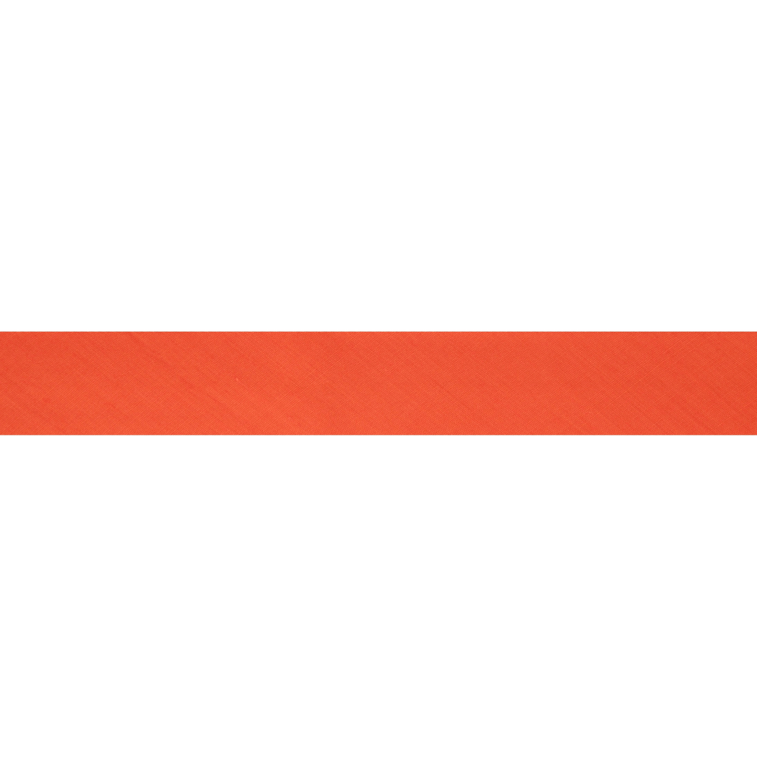 Polycotton Bias Binding: 2.5m x 12mm: Orange