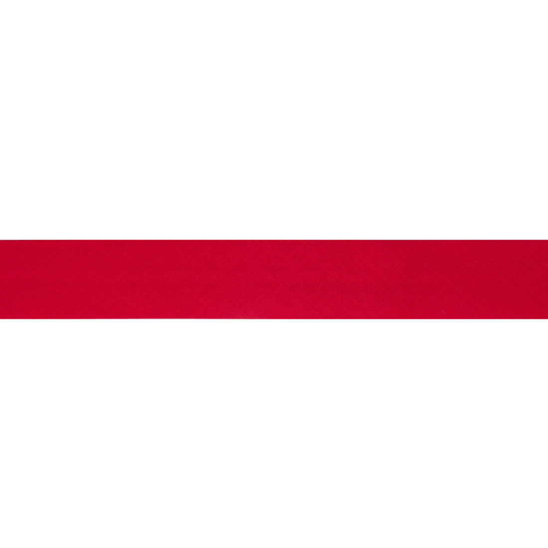 Polycotton Bias Binding: 2.5m x 12mm: Red