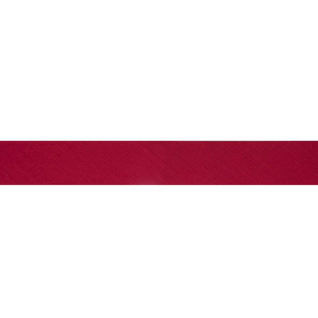 Polycotton Bias Binding: 2.5m x 12mm: Scarlet