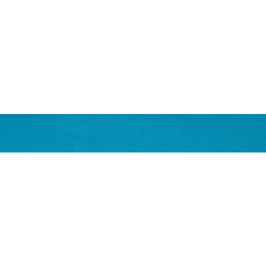 Essential Trimmings Bias Binding Polycotton Bias Binding: 2.5m x 25mm: Aqua  - The Sewing Studio
