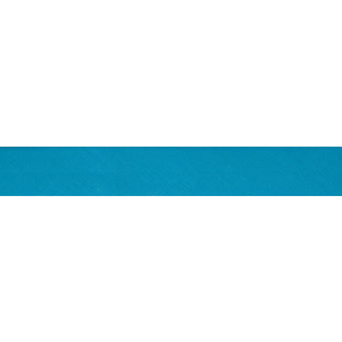 Essential Trimmings Bias Binding Polycotton Bias Binding: 2.5m x 25mm: Aqua  - The Sewing Studio for sale UK - The Sewing Studio
