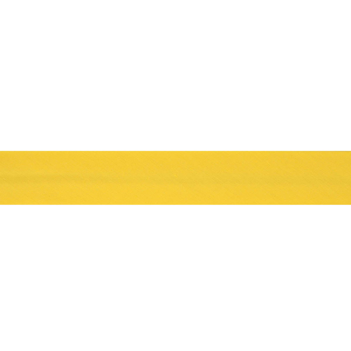 Canary Yellow Bias Binding 25mm x 2.5m | Double‑Fold Binding for Sewing ...