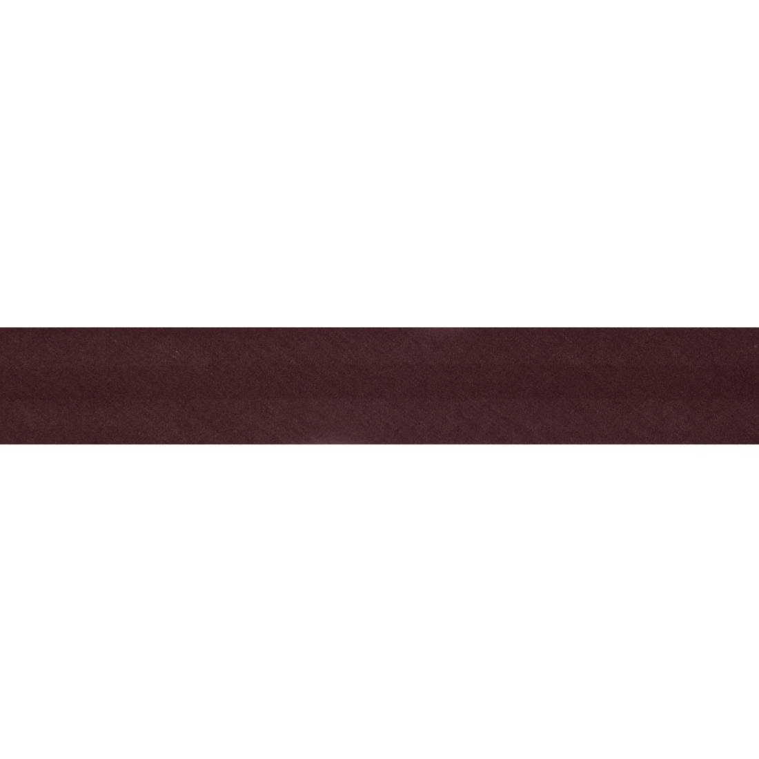 Polycotton Bias Binding: 2.5m x 25mm: Chocolate