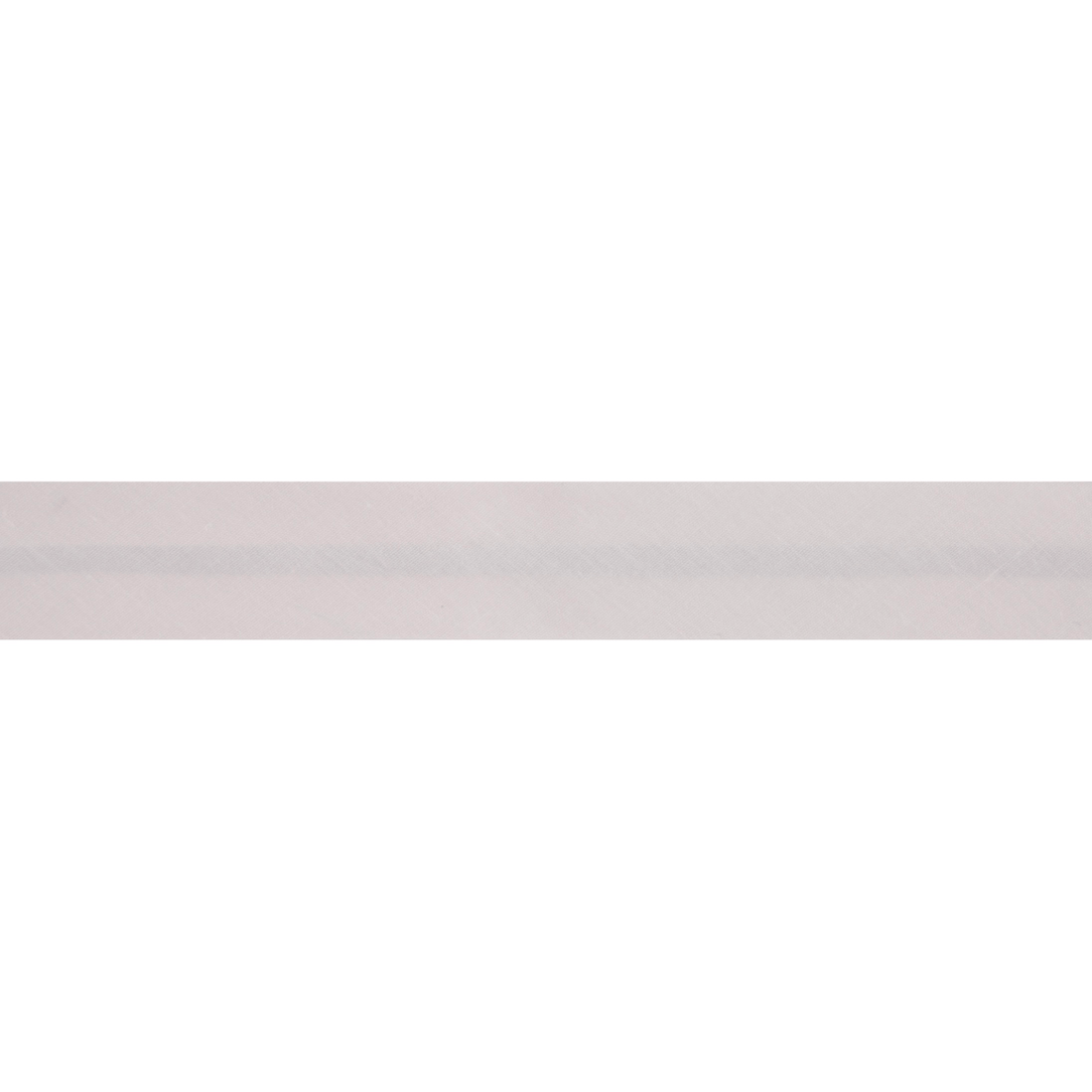 Polycotton Bias Binding: 2.5m x 25mm: Ivory