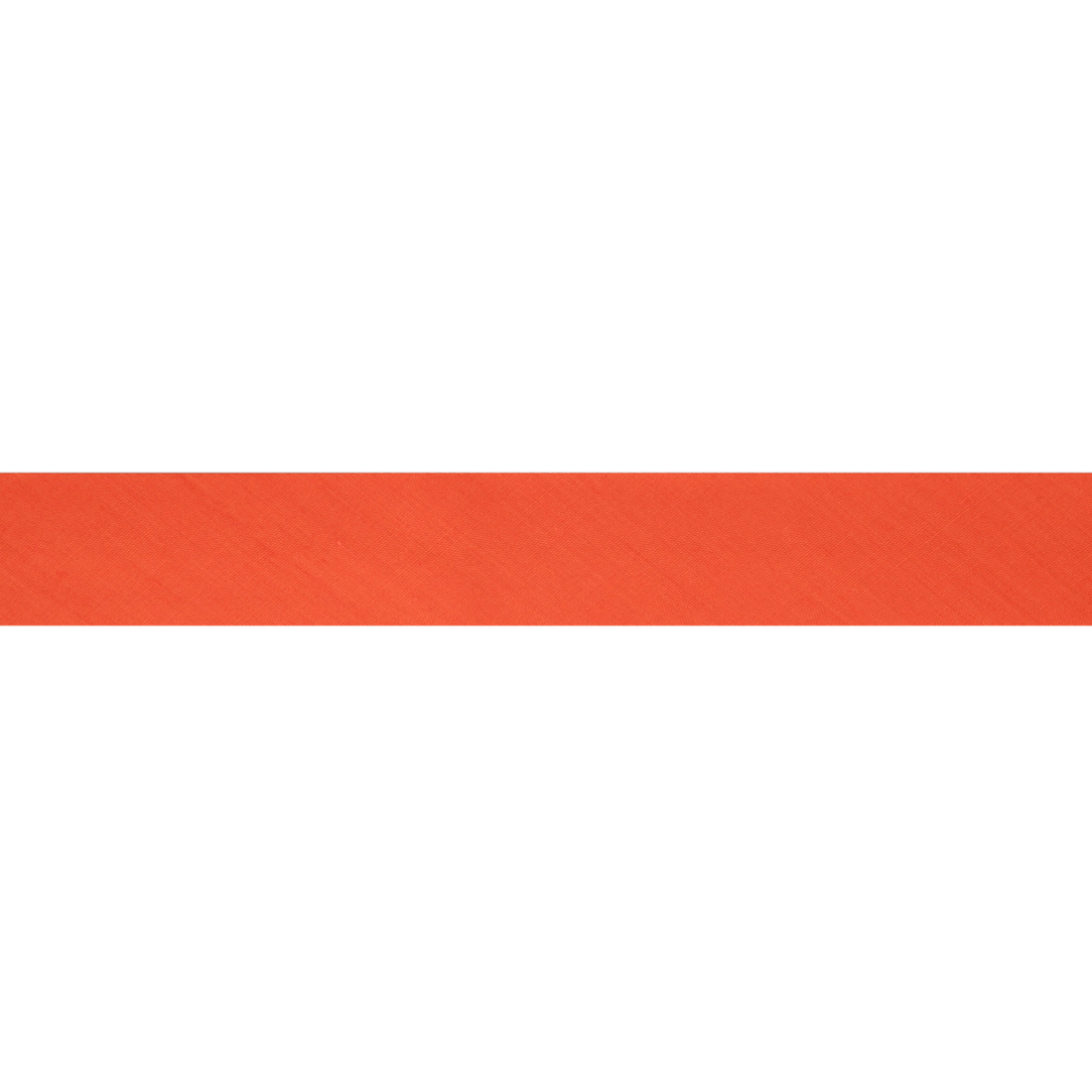 Polycotton Bias Binding: 2.5m x 25mm: Orange