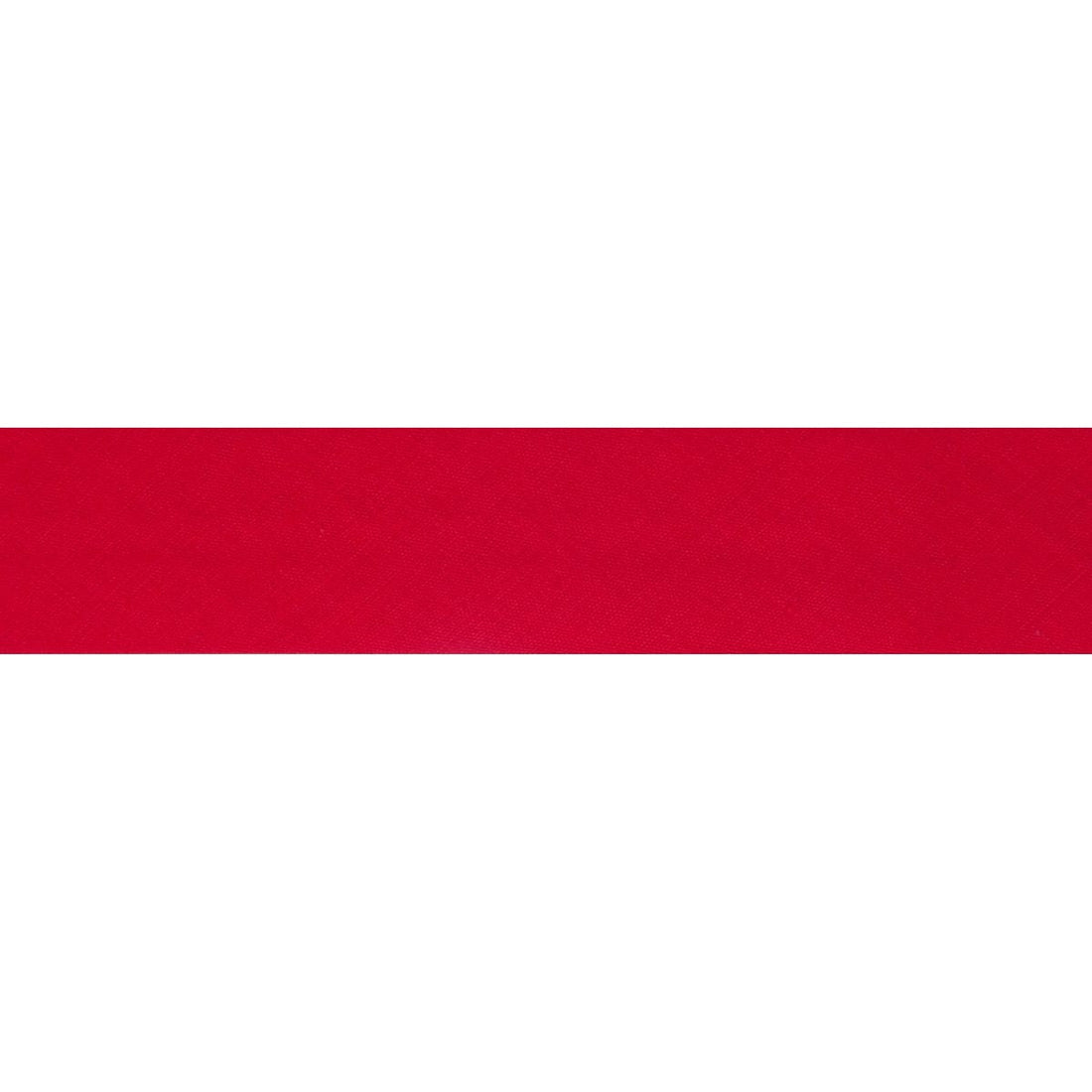 Red Polycotton Bias Binding 25mm x 2.5m