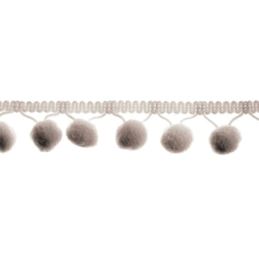 Essential Trimmings Craft Accessories Pom Pom Trim: 20mm: White  - The Sewing Studio for sale UK - The Sewing Studio