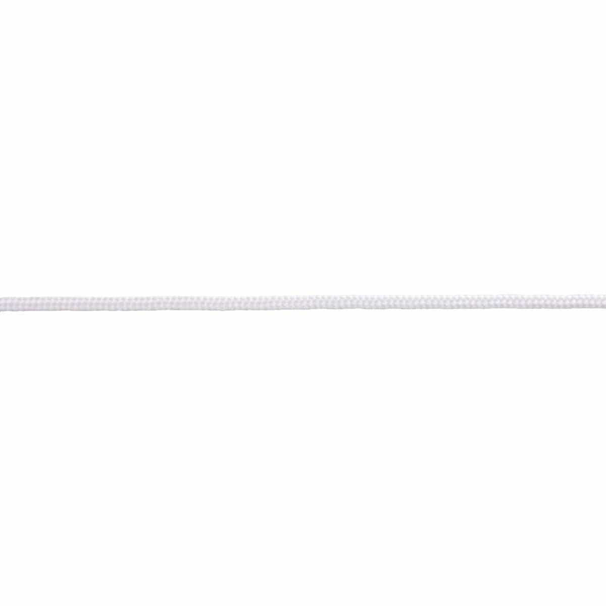 Essential Trimmings Ropes and Twine Blind Cord: 2mm: White. Price per metre.  - The Sewing Studio
