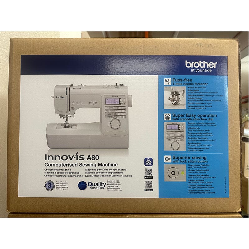 SHOWROOM DISPLAY MODEL Brother Innov-is A80 Sewing Machine