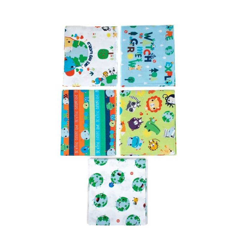 Fisher Price Watch me Grow Fat Quarter Pack rectangle