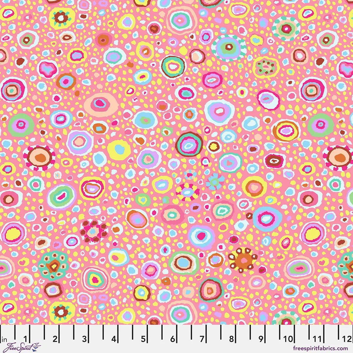 Freespirit Fabric Kaffe Fassett Ode to Roman Glass in Dusty Pink - The Sewing Studio