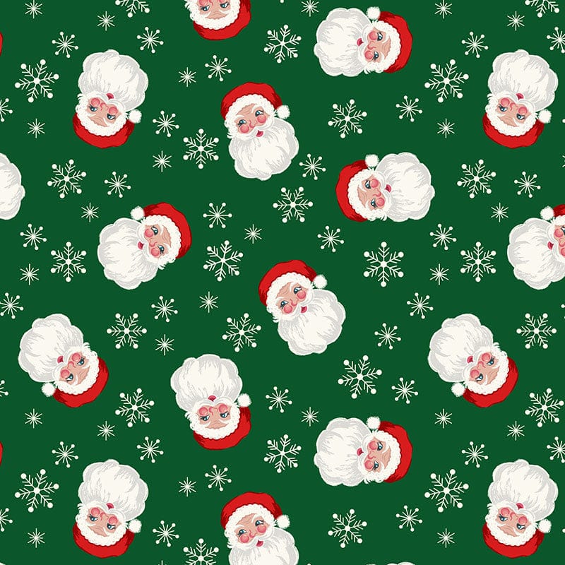 Green Christmas, Novelty Lewis and Irene Fabric Lewis & Irene Oh Christmas Tree Fabric - The Sewing Studio