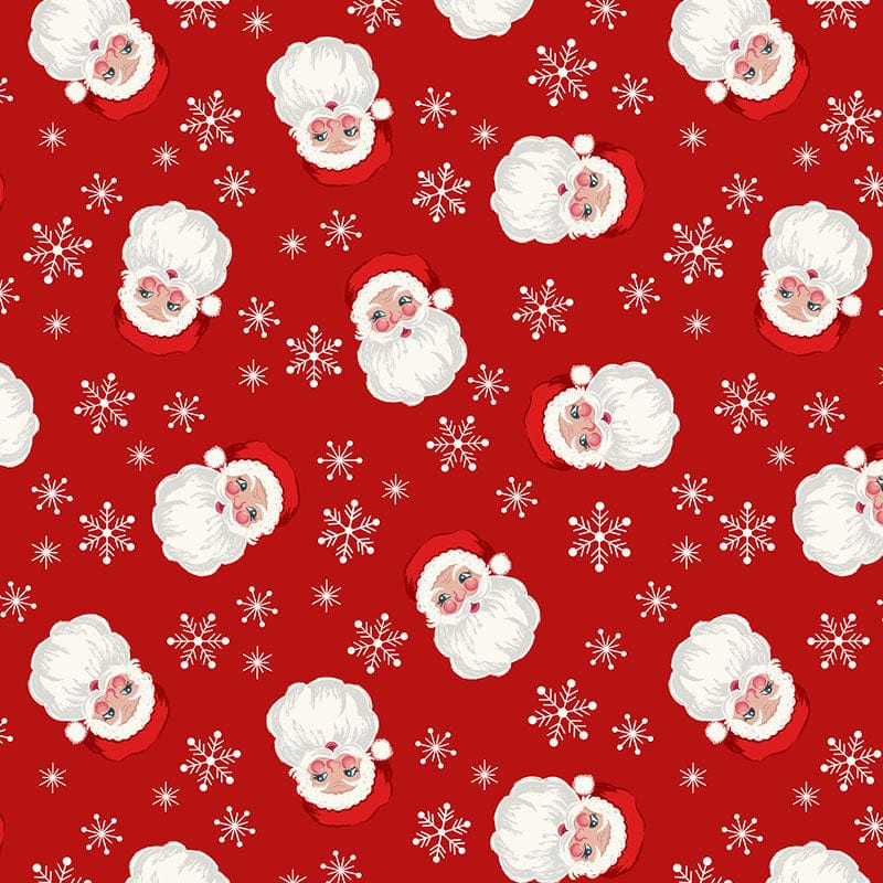 Red Christmas, Novelty Lewis and Irene Fabric Lewis & Irene Oh Christmas Tree Fabric - The Sewing Studio