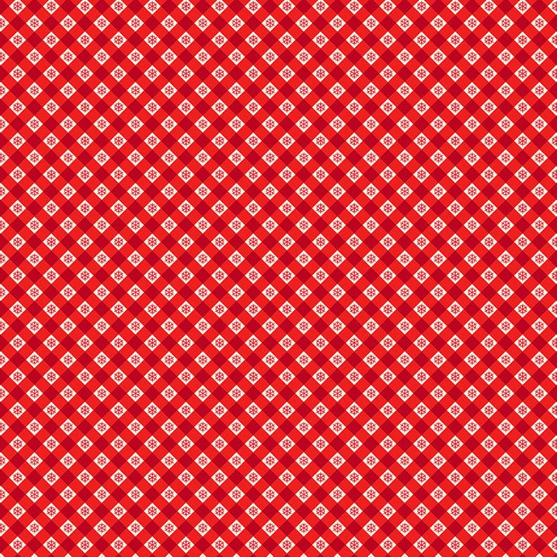 Red Christmas, Small Print Lewis and Irene Fabric Lewis & Irene Oh Christmas Tree Fabric - The Sewing Studio