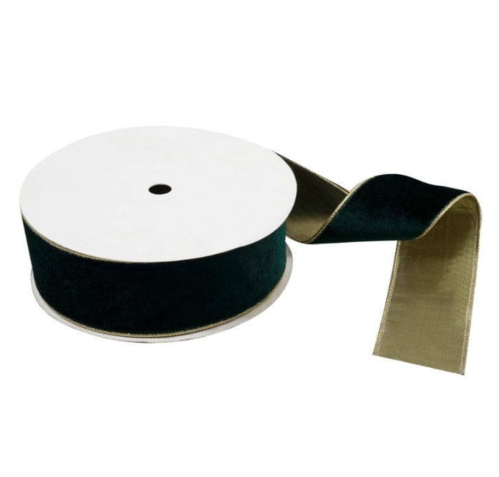 Groves Ribbon Premium Wire Edge Velvet Ribbon 63mm Wide  - The Sewing Studio
