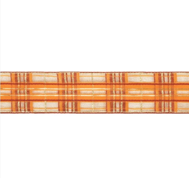 Groves Ribbon Premium Wire Edge Ribbon Tartan 38mm Wide  - The Sewing Studio