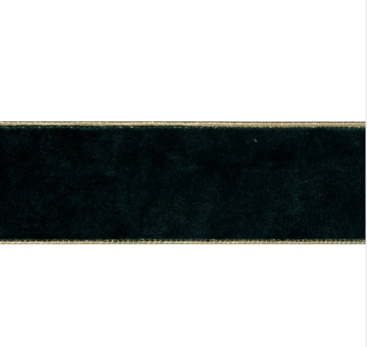 Groves Ribbon Premium Wire Edge Velvet Ribbon 63mm Wide  - The Sewing Studio