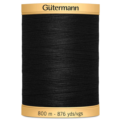 Gutermann Gutermann Cotton Thread Black and White  - The Sewing Studio