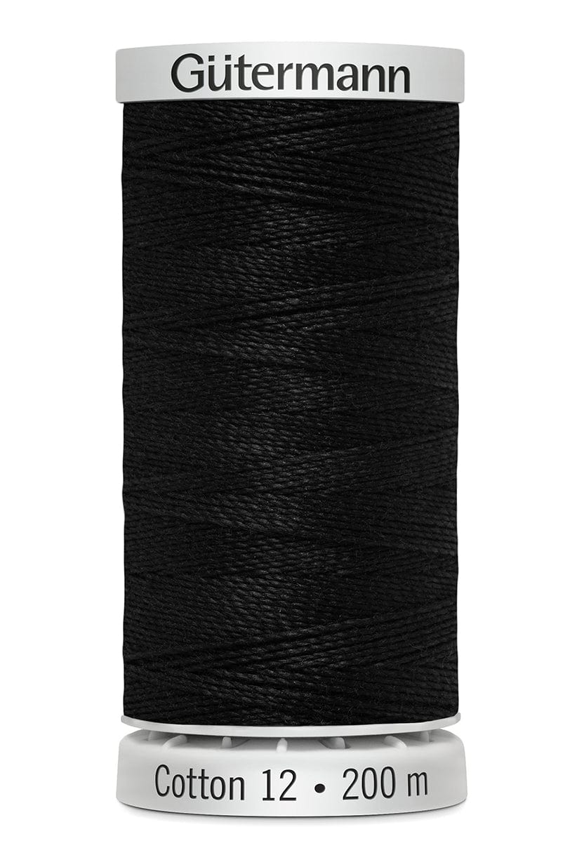 Gutermann Threads Gutermann Sulky Cotton Thread 12 200M  - The Sewing Studio