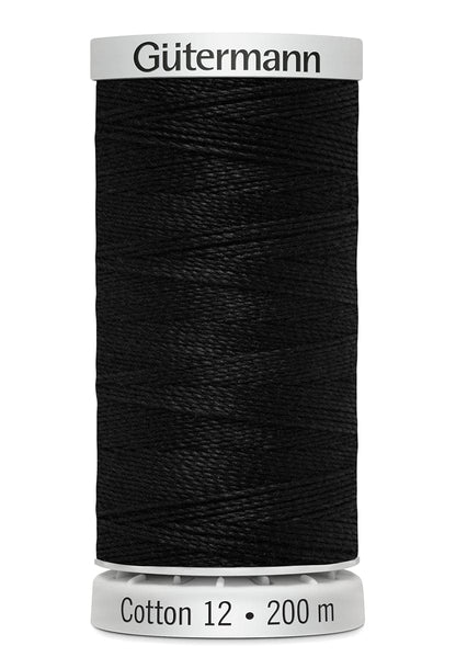 Gutermann Threads Gutermann Sulky Cotton Thread 12 200M  - The Sewing Studio