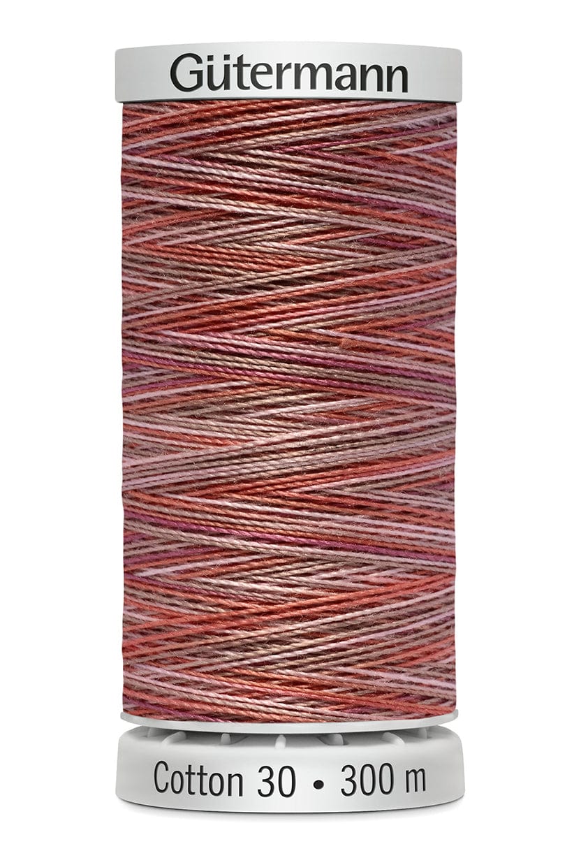 Gutermann Threads Gutermann Cotton 30 Variegated Group 4  - The Sewing Studio