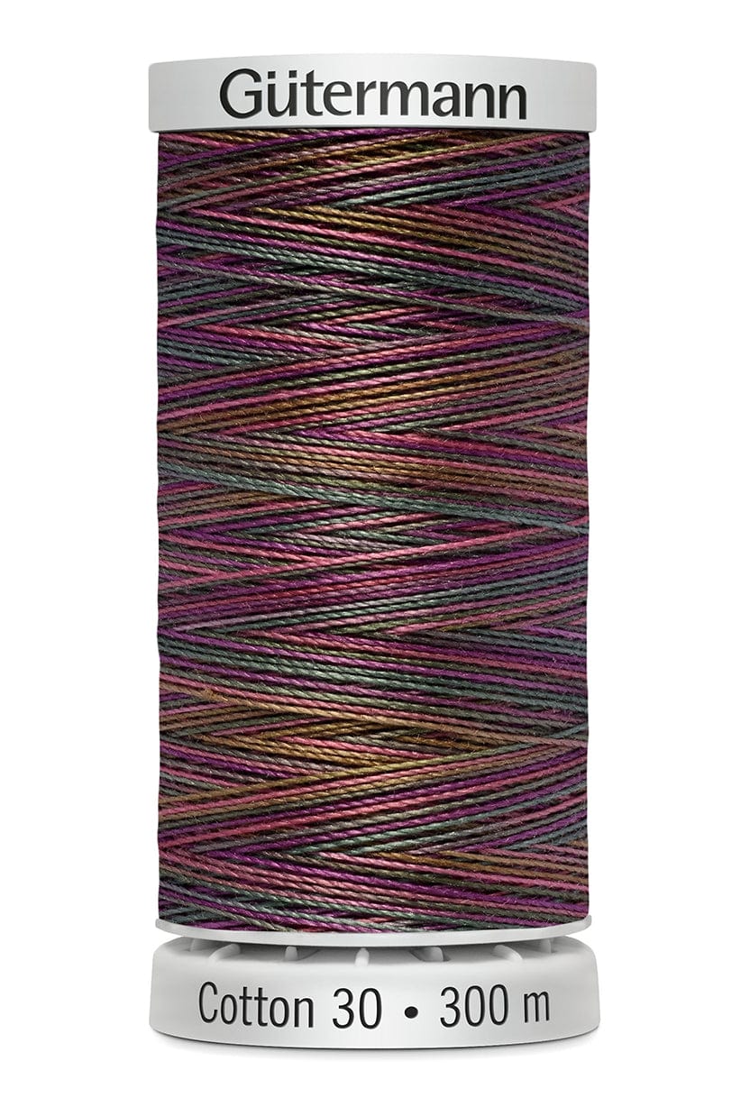 Gutermann Threads Gutermann Cotton 30 Variegated Group 4  - The Sewing Studio