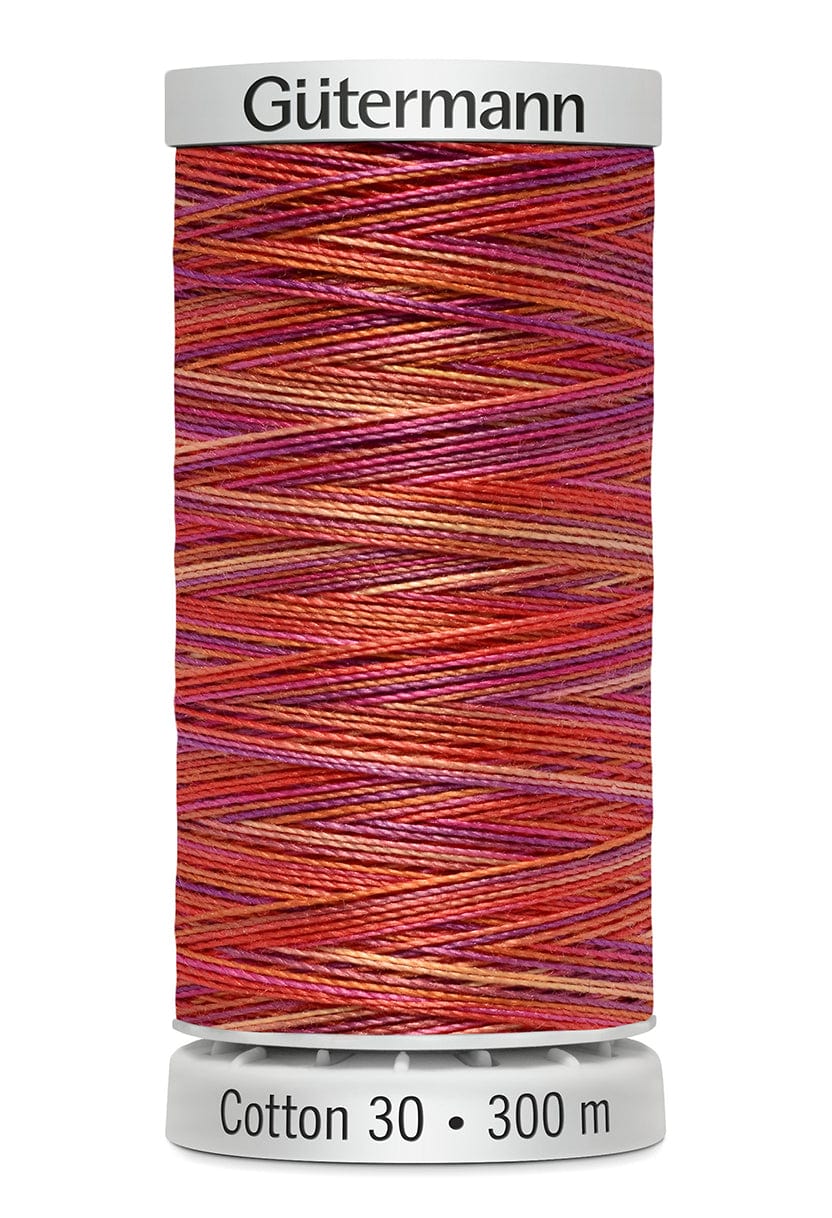 Gutermann Threads Gutermann Cotton 30 Variegated Group 4  - The Sewing Studio